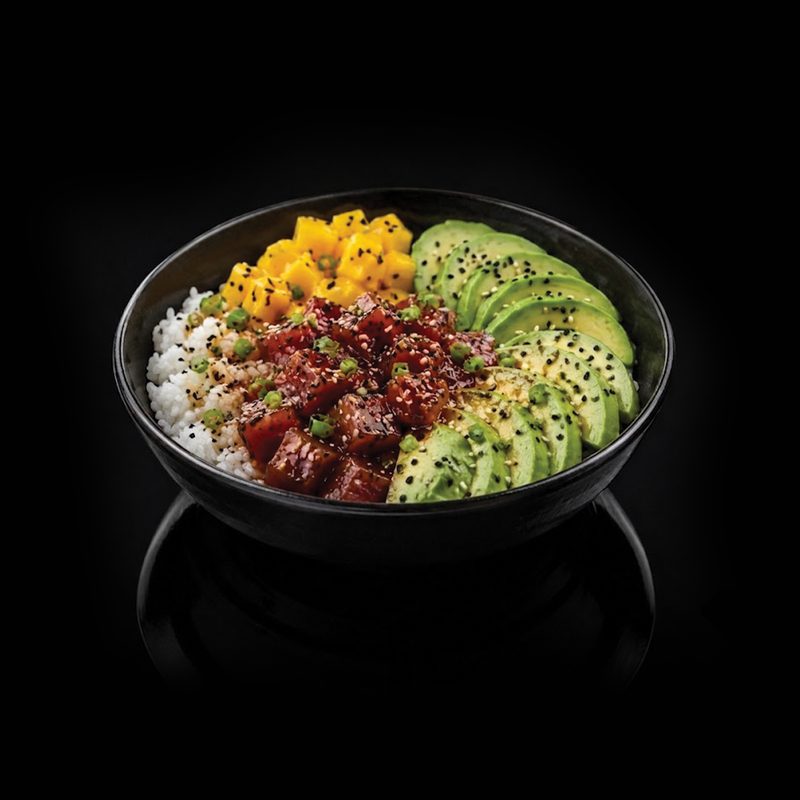 Hawaiian poke bowl