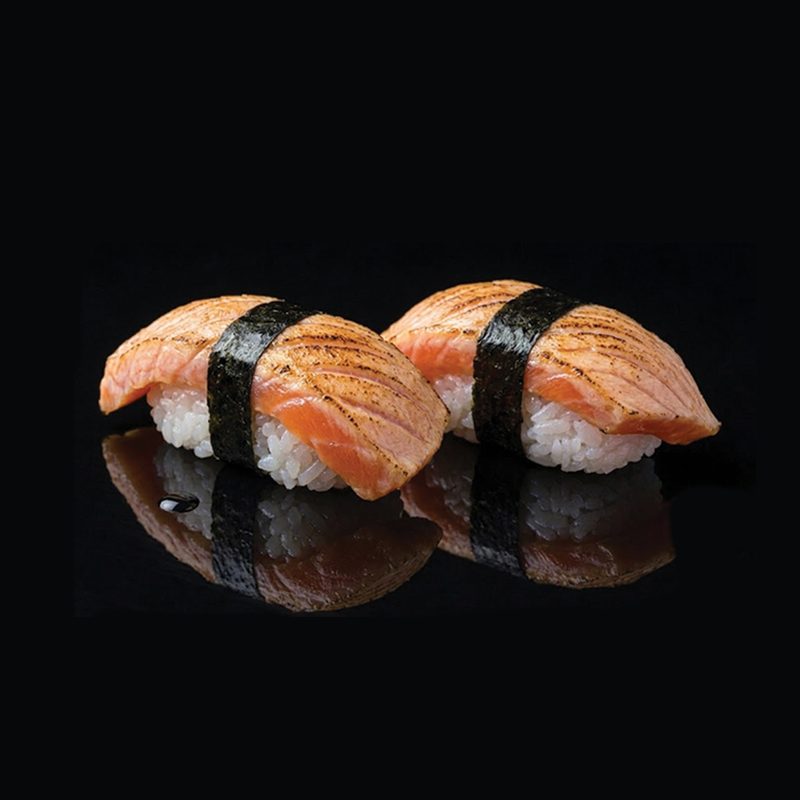 nigiri saumon tataki