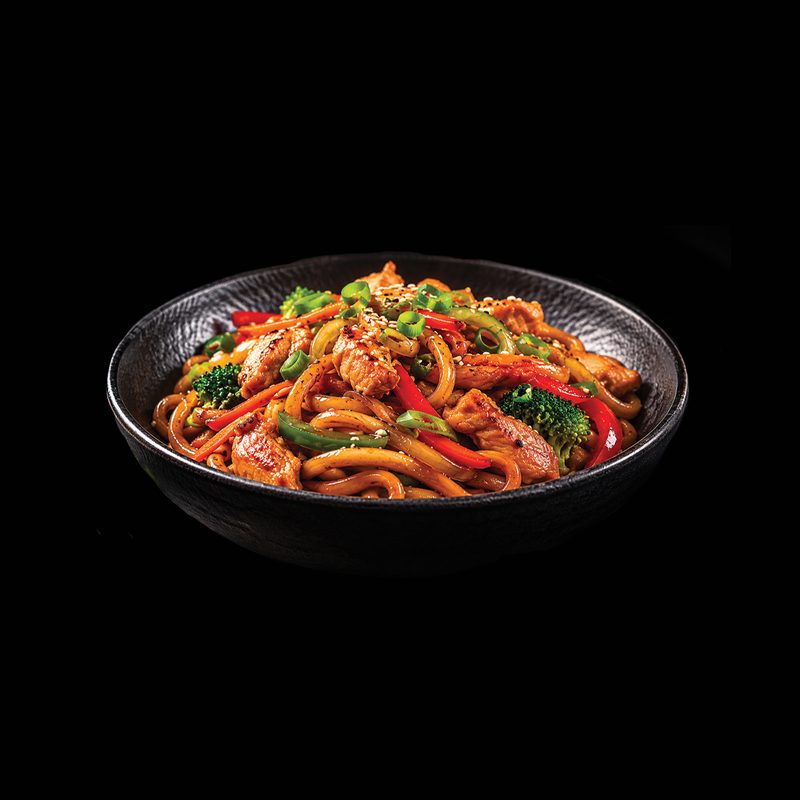 nouilles yaki udon poulet ou boeuf  png